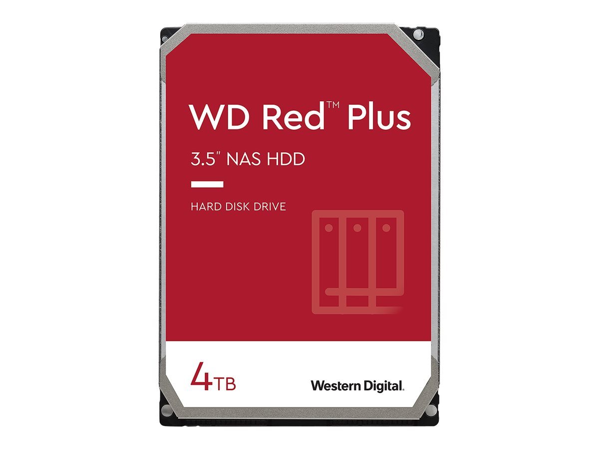 Festplatte 4 TB WD40EFPX SATA-III WD RED Plus