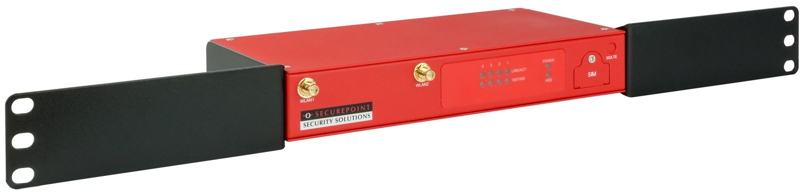 Securepoint z 19" Rackmount-Kit für Black Dwarf Pro; RC100 G5; RC200 G5