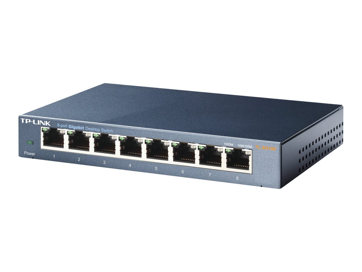 TP-LINK TL-SG108 8-Port Gigabit Switch