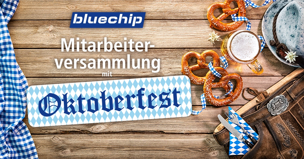 Wiesn-Stimmung bei bluechip – unser Oktoberfest 2025
