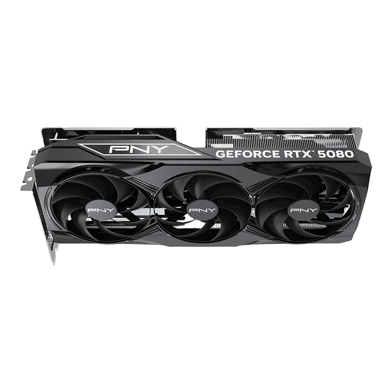Grafikkarte GeForce RTX5080 16GB OC Triple Fan  PNY