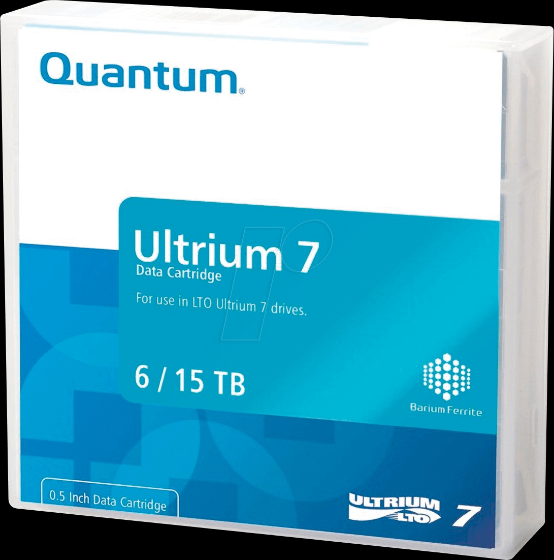 Streamer Quantum LTO7 Kassette LTO Ultrium 7 6/15 TB (1er- Pack)
