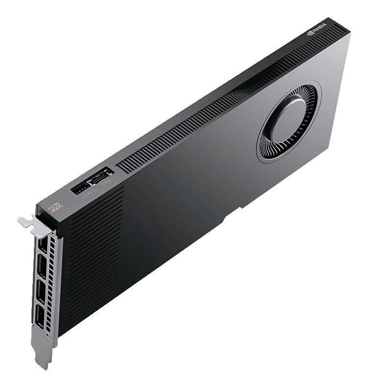Grafikkarte PNY NVIDIA RTX PRO 4000 Blackwell 24 GB PCle 5.0 RETAIL