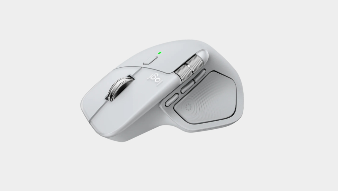 Logitech Wireless MX Master 4 for Mac white silver