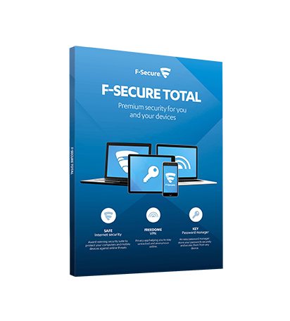 F-Secure Total - 1 Jahr / 10 Geräte - ESD - inkl. Aktivierungscode