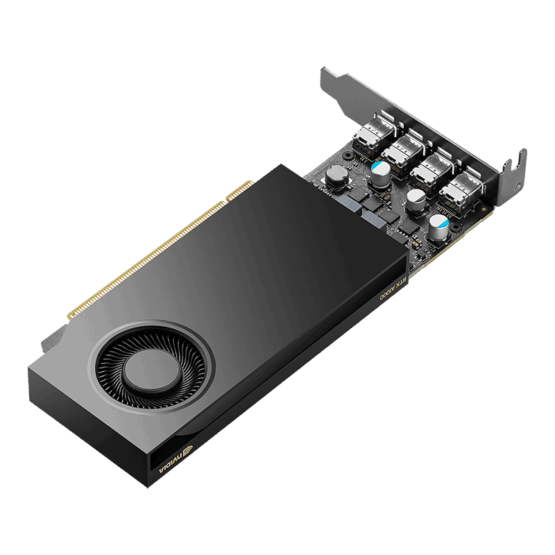 Grafikkarte NVIDIA PNY RTX A400 low Profile 4GB PCIe 4.0 RETAIL
