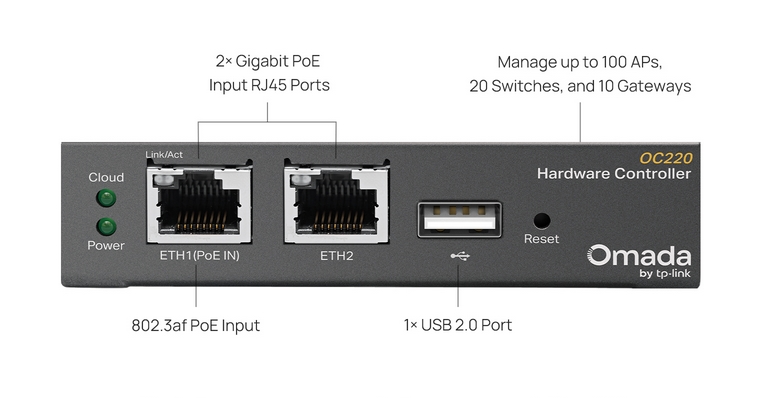 TP-LINK Omada Hardware-Controller OC220 - (ohne Netzteil)