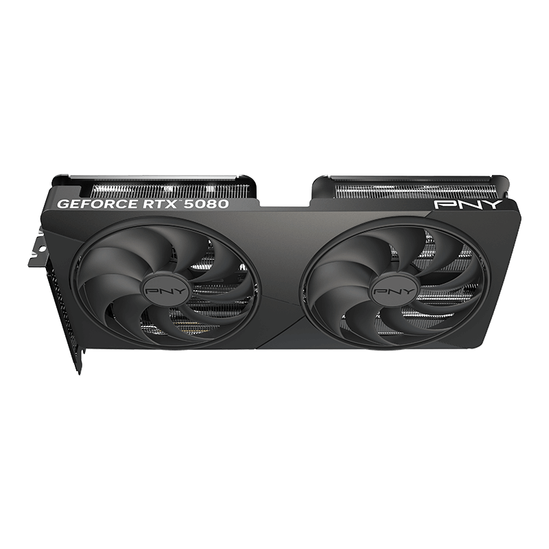 Grafikkarte RTX5080 GeForce 16GB SLIM OC Dual Fan PCIe 5.0  PNY