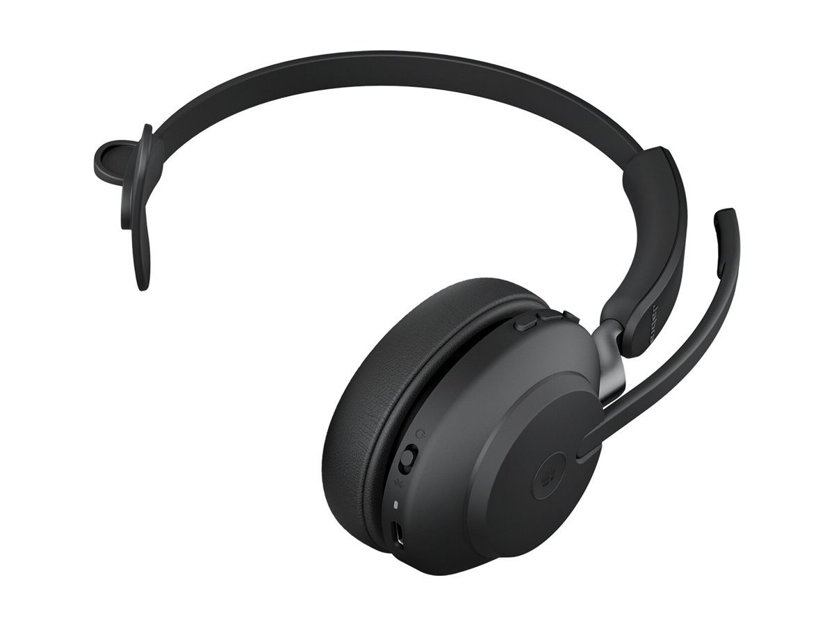 Jabra Evolve2 65 - Bluetooth - USB-C Adpater - MS Mono - On-Ear