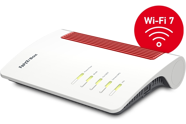 AVM FRITZ!Box 5690 Wireless Router - DSL-Modem Wi-Fi 7 mit direkten Glasfaseranschluss (GPON + AON)