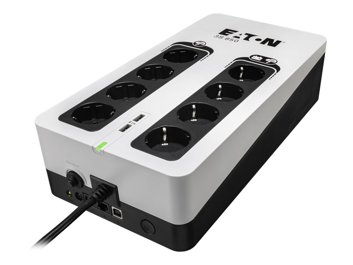 Eaton 3S Gen2 3S850D Offline USB/8x Schuko