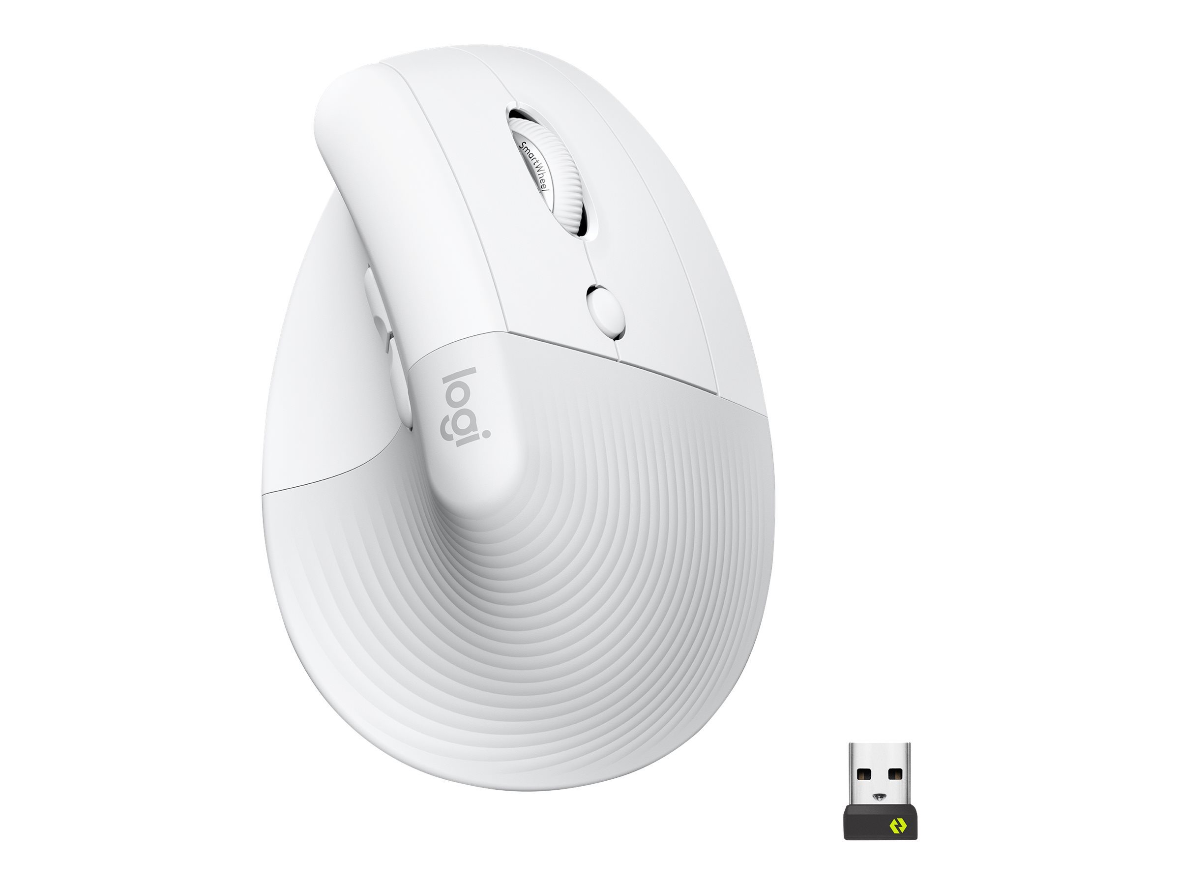 Logitech Wireless Lift for Business ergonomisch rechts weiß