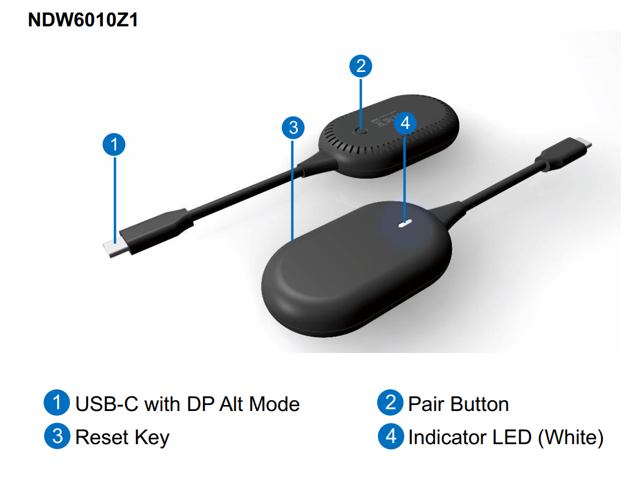 bluechip Wireless Display Dongle HDMI (NWD6000)