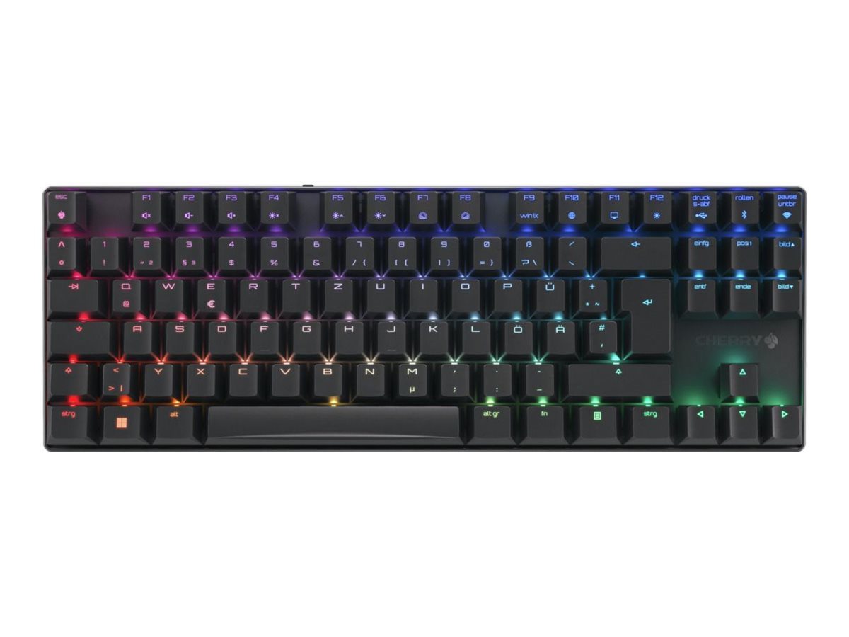 Cherry XTRFY MX 8.2 - G80-3882LJADE-2 MX2A RED - TKL - Hintergrundbeleuchtung - schwarz