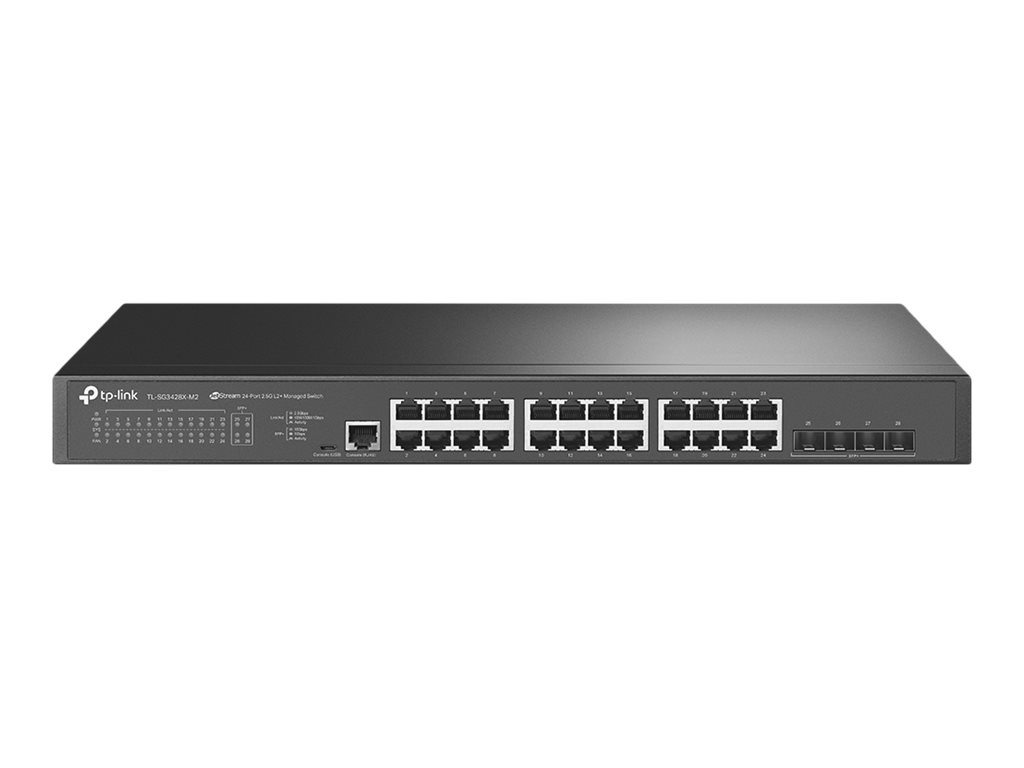 TP-LINK Omada SG3428X-M2 - Switch - Managed - L2+ - 24 x 2.5GbE + 4 x  SFP+