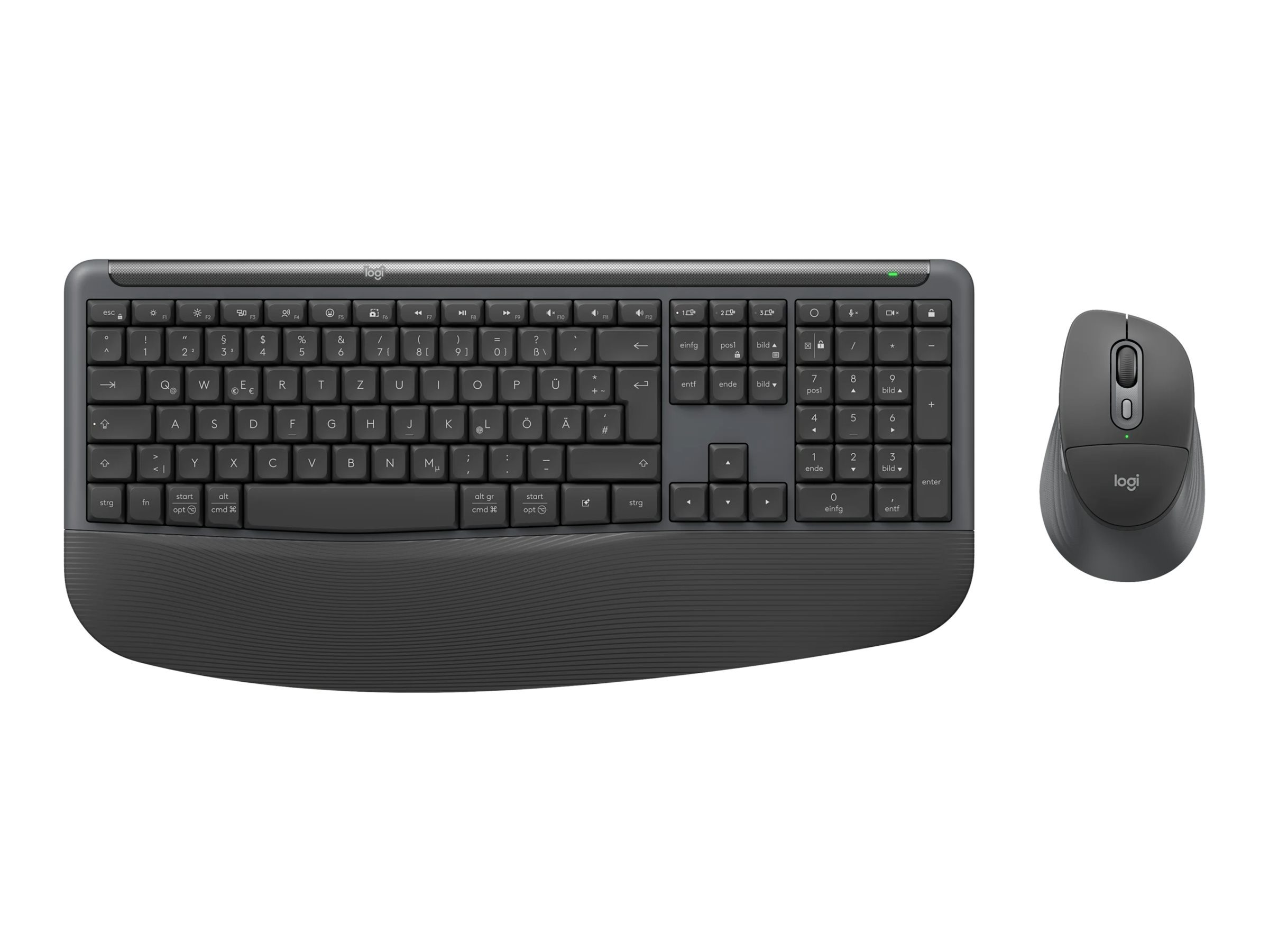 Logitech Signature Comfort Plus Combo MK880 - Graphite
