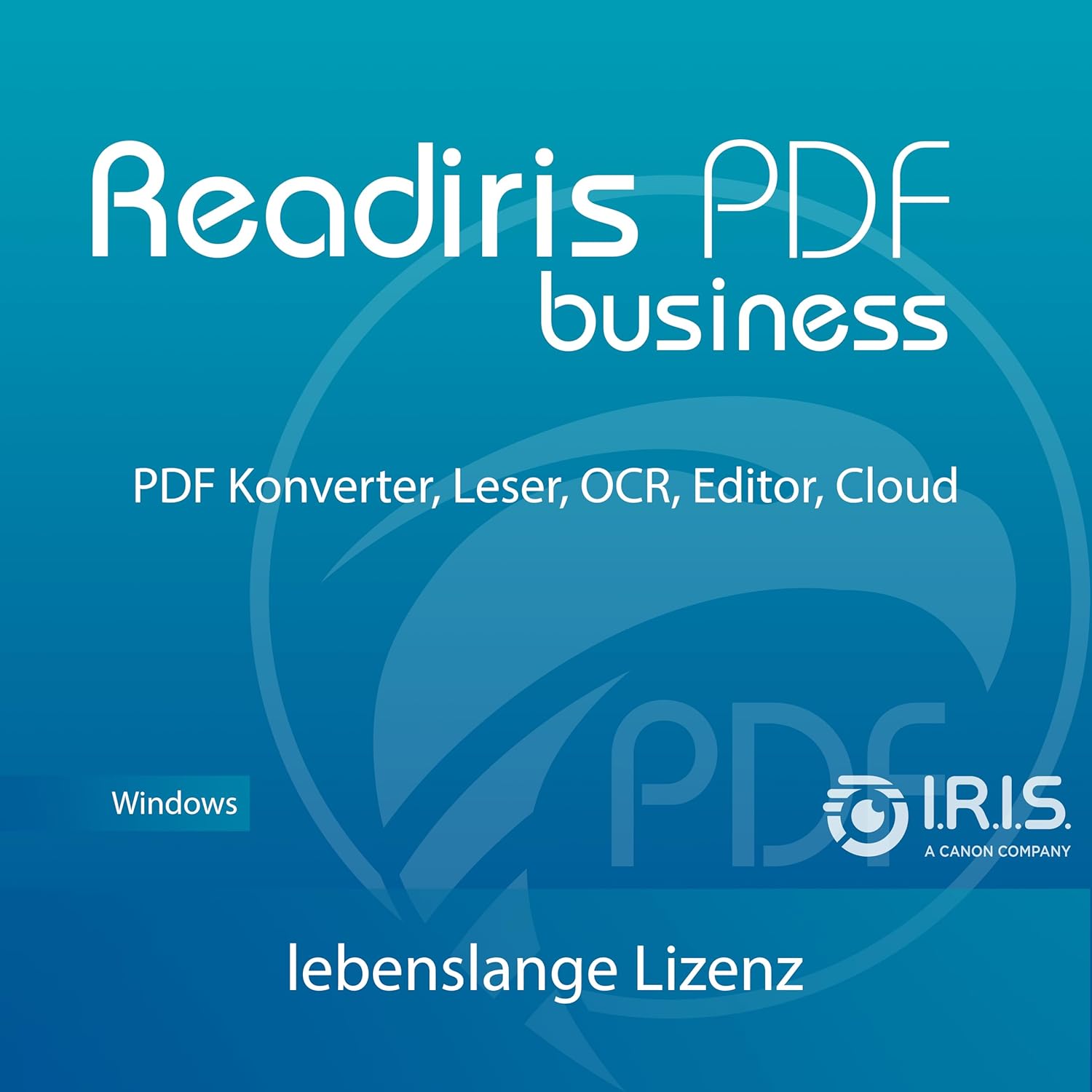 Readiris PDF 23 Business - 1 Lizenz - Win - unbegrenzt - Academic & Public - ESD inkl. Aktivierungsschlüssel