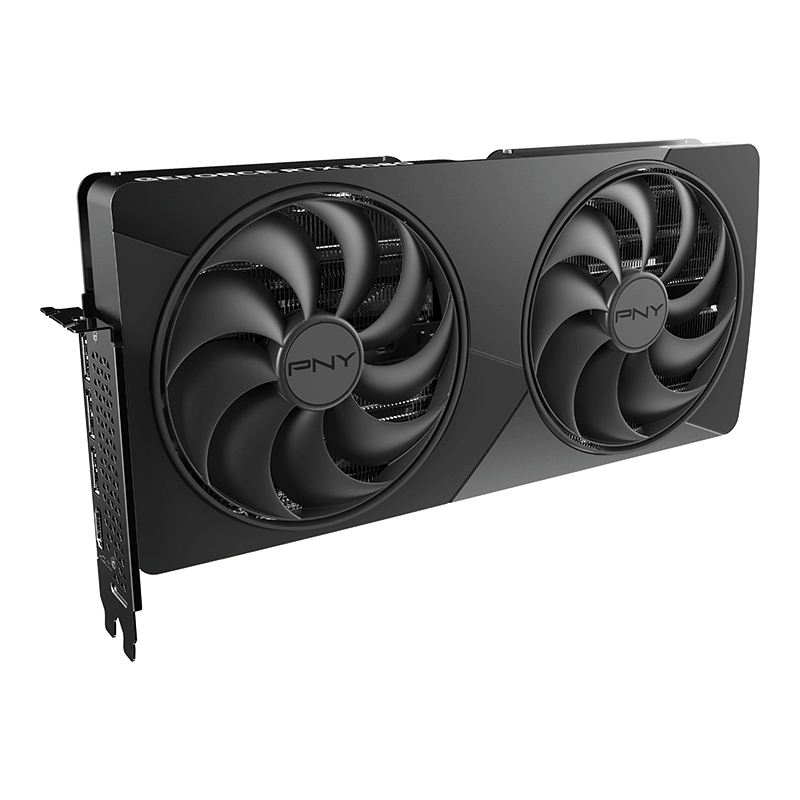 Grafikkarte RTX5080 GeForce 16GB SLIM OC Dual Fan PCIe 5.0  PNY