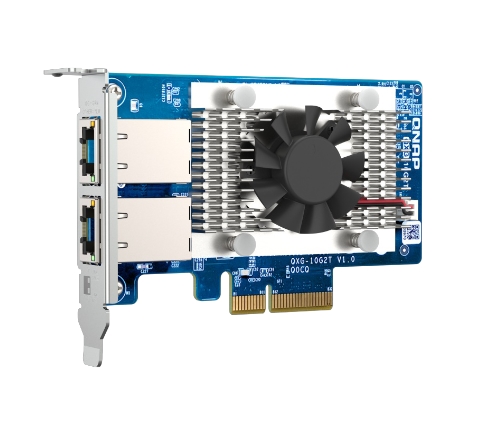 QNAP QXG-10G2T - Netzwerkadapter - PCIe 3.0 x4 Low-Profile 2x10GbE RJ45
