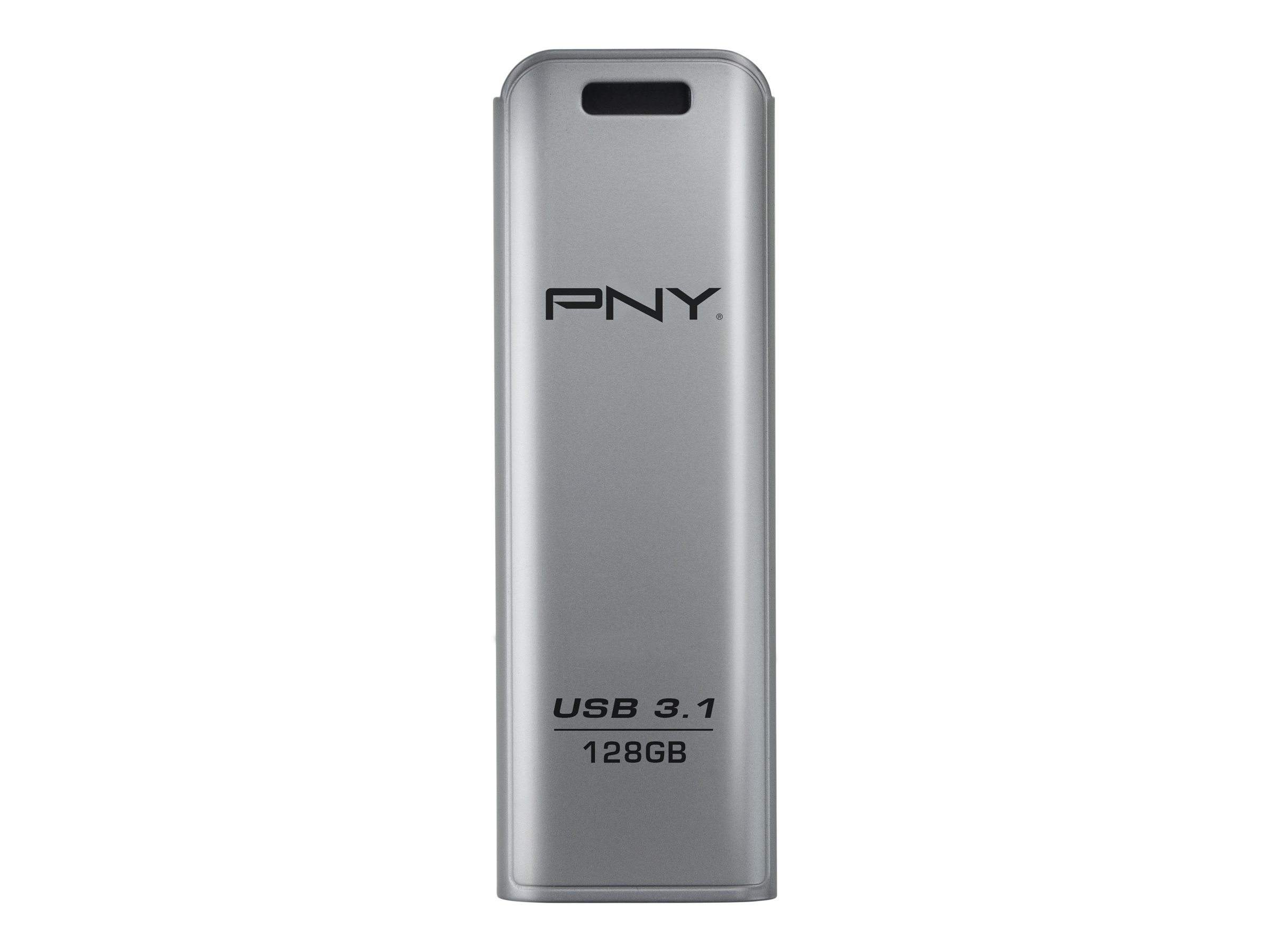 USB Flash 128 GB - PNY Elite Steel - USB Typ-A - 3.2 Gen 1 (3.1 Gen 1)
