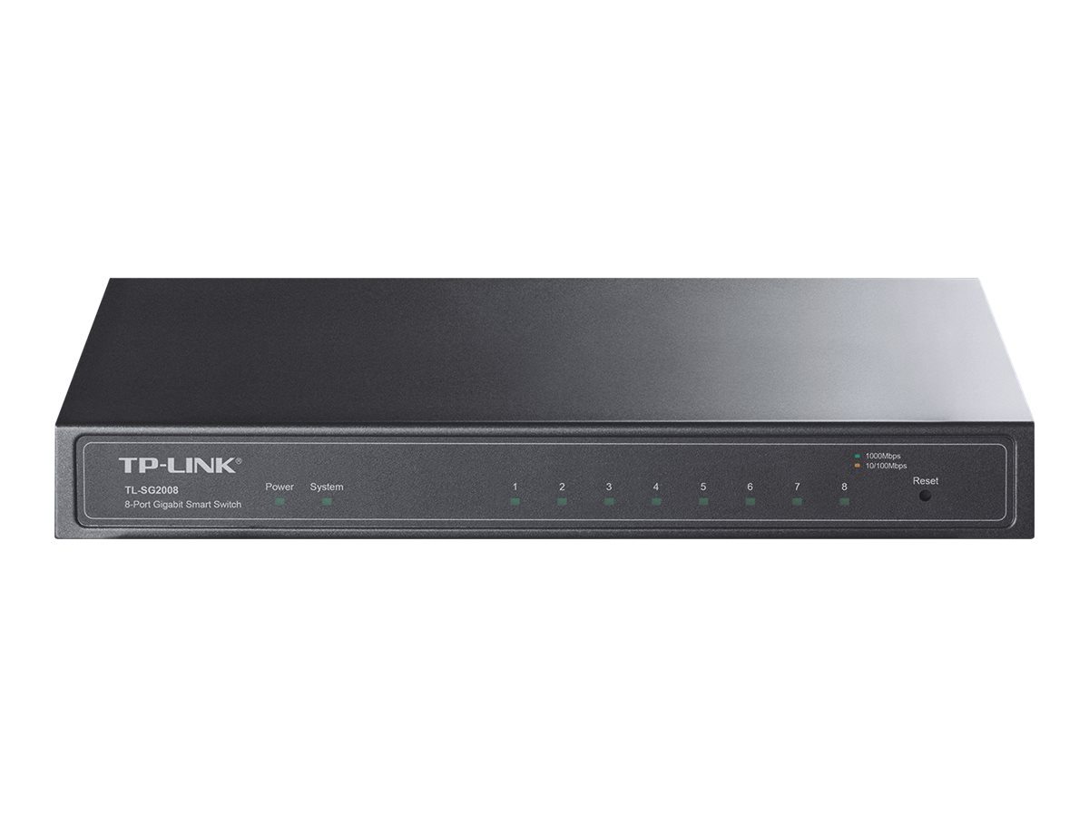 TP-LINK Omada SG2008  Switch - Smart - 8 x 10/100/1000