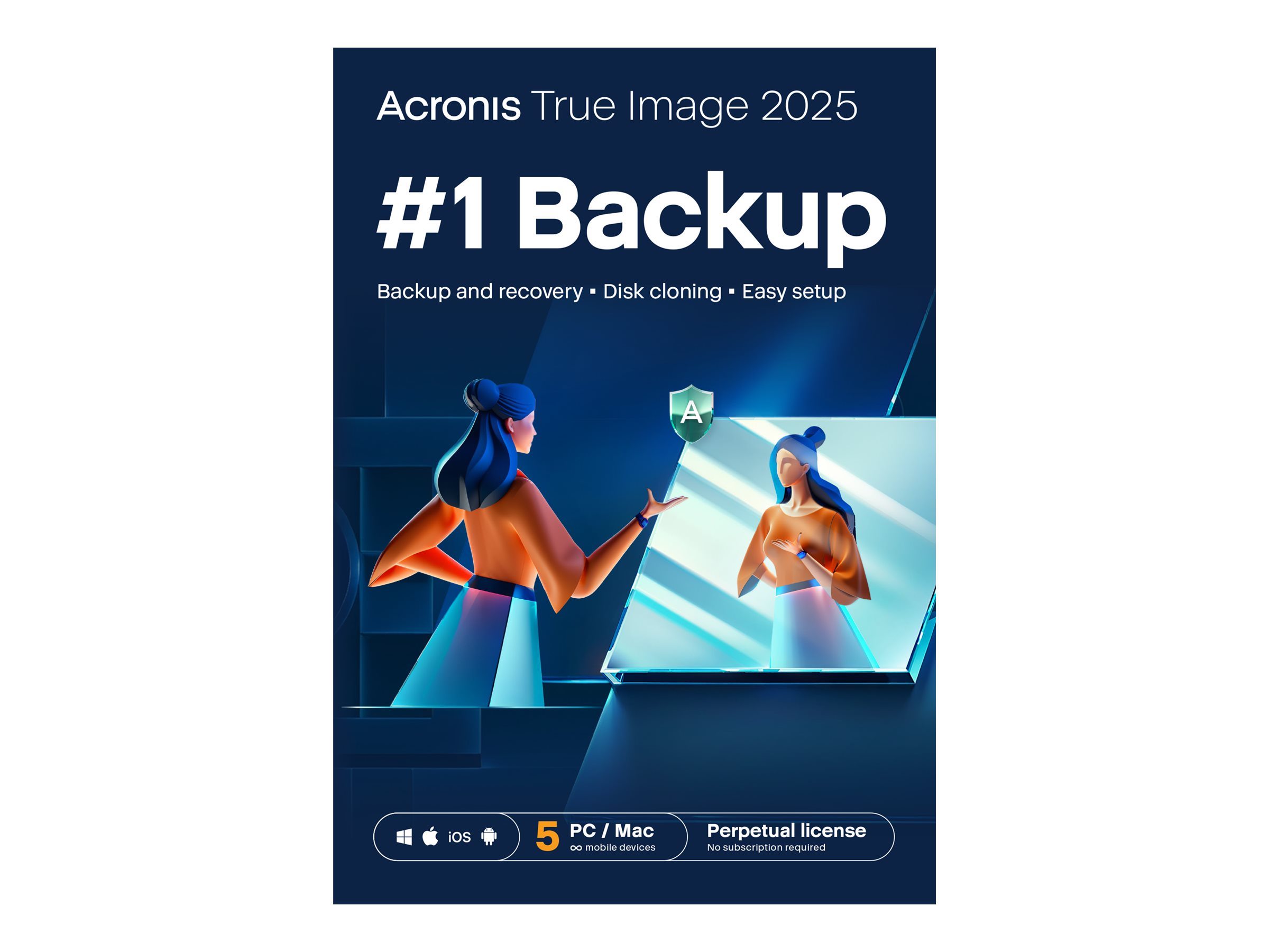 Acronis True image 2025 - 5 Computer ESD Perpetual, Software Download inkl. Aktivierungscode
