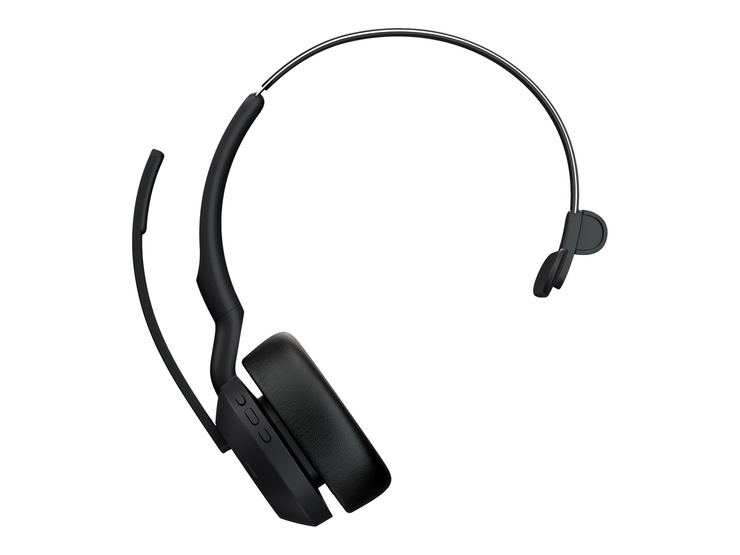 Jabra Evolve2 55 - Bluetooth - USB-C Adpater - MS Mono - On-Ear