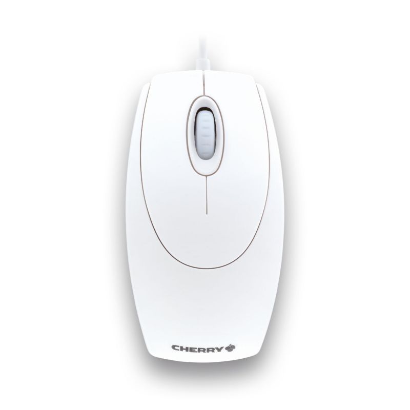 CHERRY M-5400-0 weiß-grau