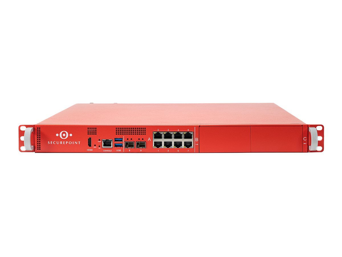 Securepoint RC2000R G6 Firewall/VPN - bis 2000 Benutzer - (UTM optional mit Infinity-Lizenz)