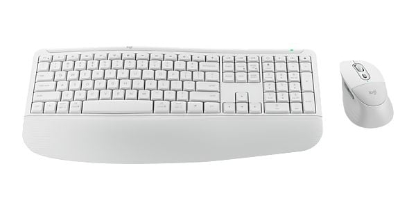 Logitech Signature Comfort Plus Combo MK880 - Off-White