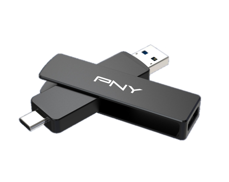 USB Flash 1 TB - PNY OTG DUO LINK V3 - Type-A/Type-C