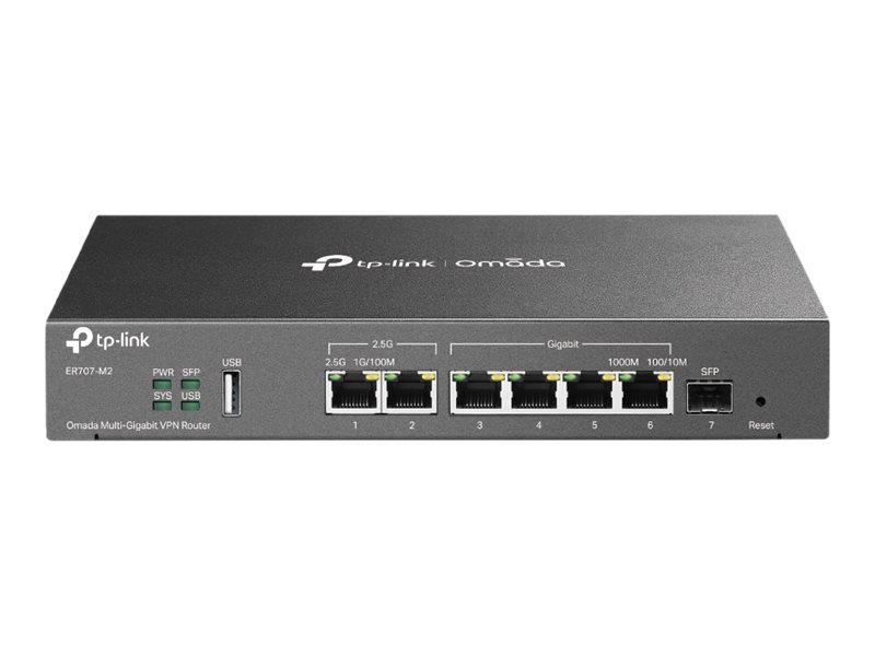 TP-LINK Omada ER707-M2  - Router - GigE - wandmontierbar