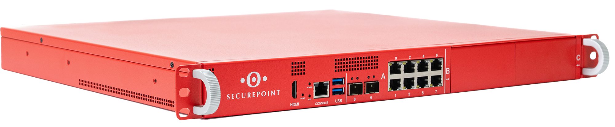Securepoint RC350R G6 Firewall/VPN - 250 Benutzer - (UTM optional mit Infinity-Lizenz)