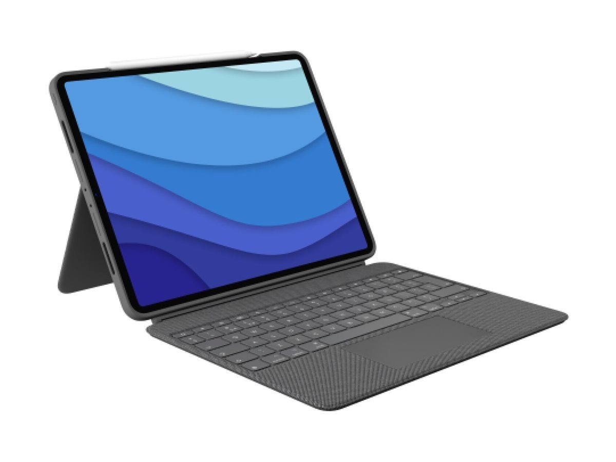Logitech Tablet Wireless Combo Touch Tastatur und Foliohülle mit Trackpad für 11"