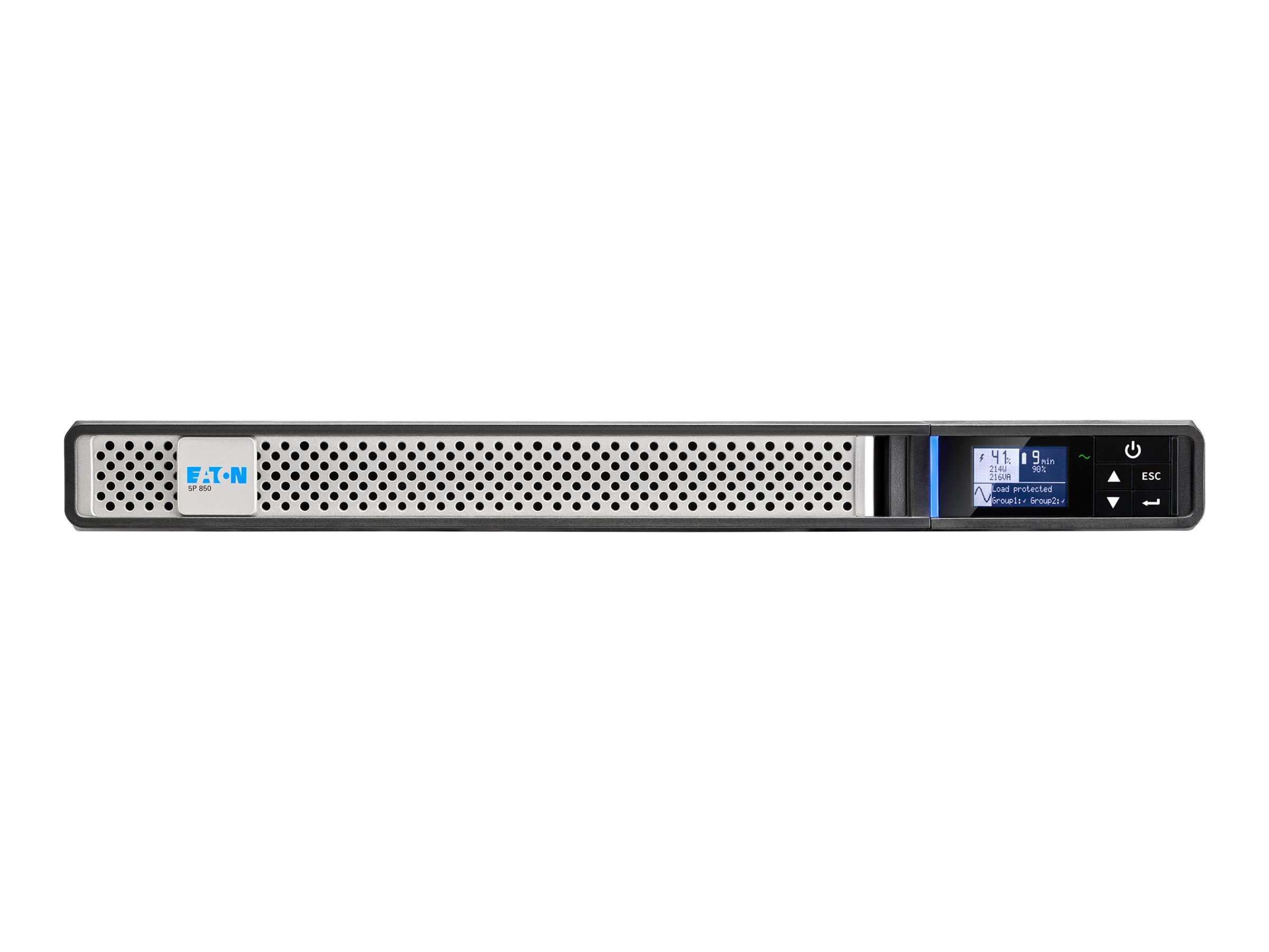 Eaton Rack 5P850IRNG2 Line-Interactive USB/4x IEC C13 - incl. Netzwerkkarte