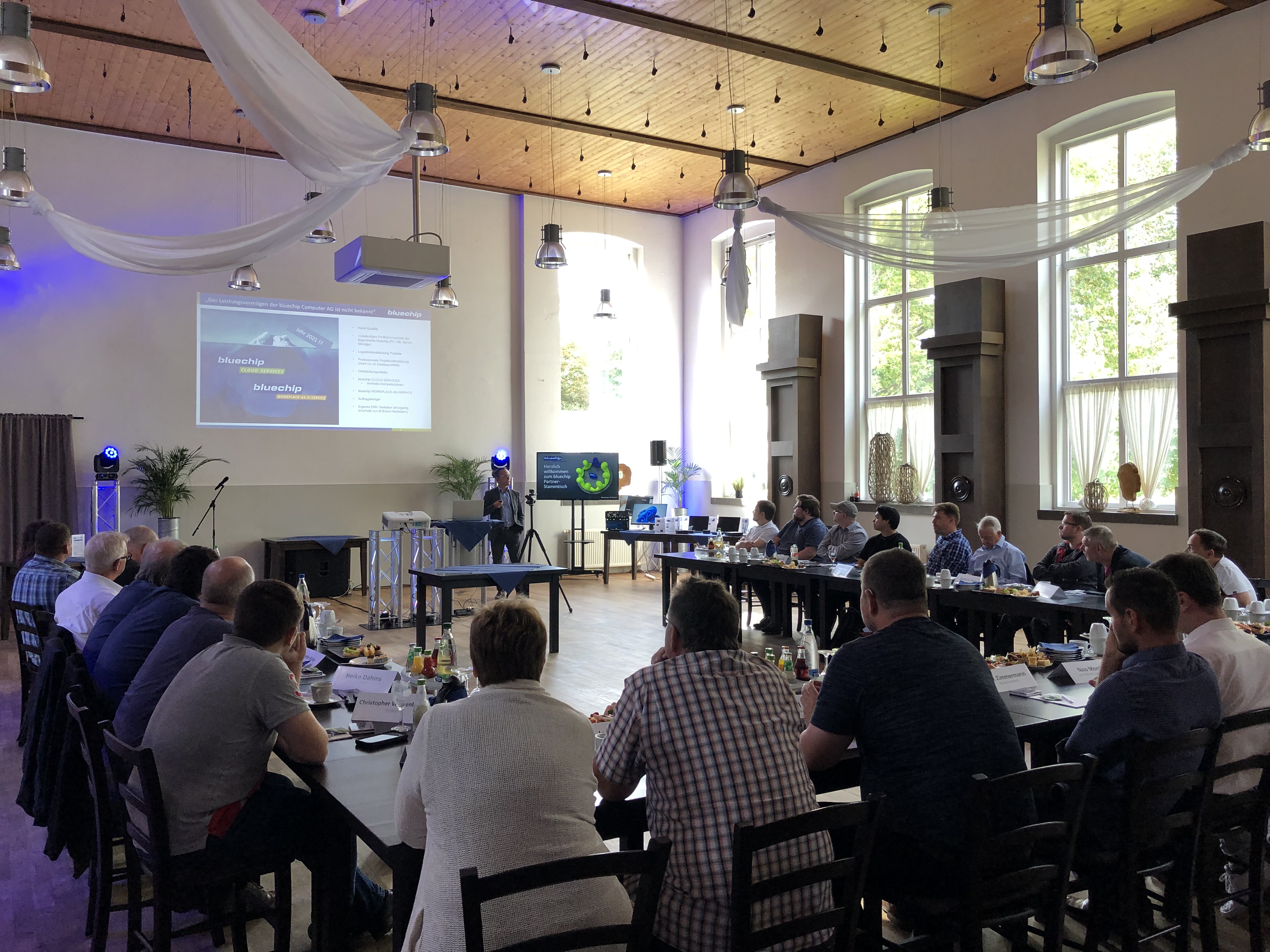 bluechip Partnerstammtisch – zum ersten Mal hybrid