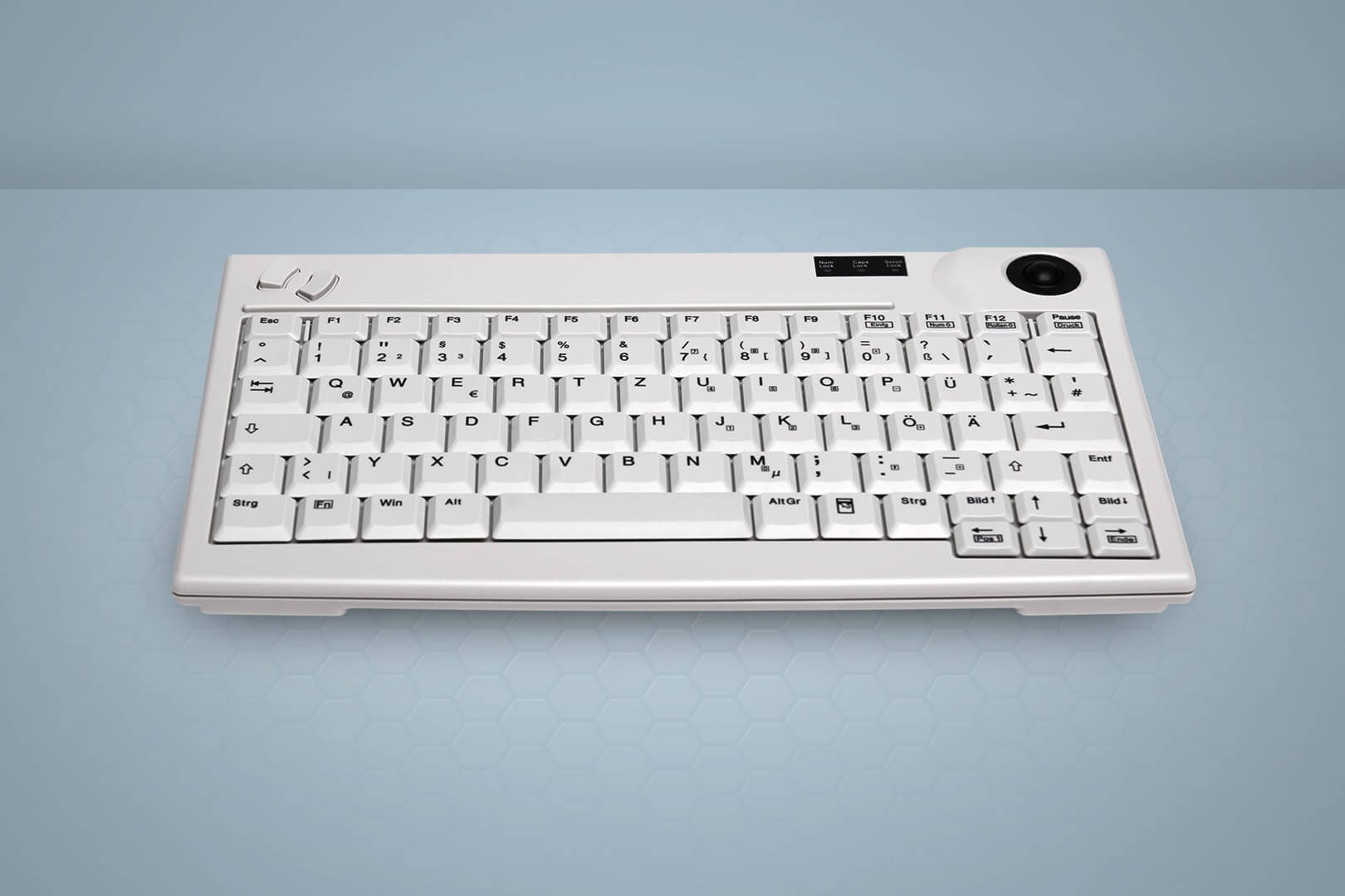 Active Key Tast  AK-C4400F-GUS-W/ITActiv - IP68 vollversiegelt - Touchpad - weiß - italienisch