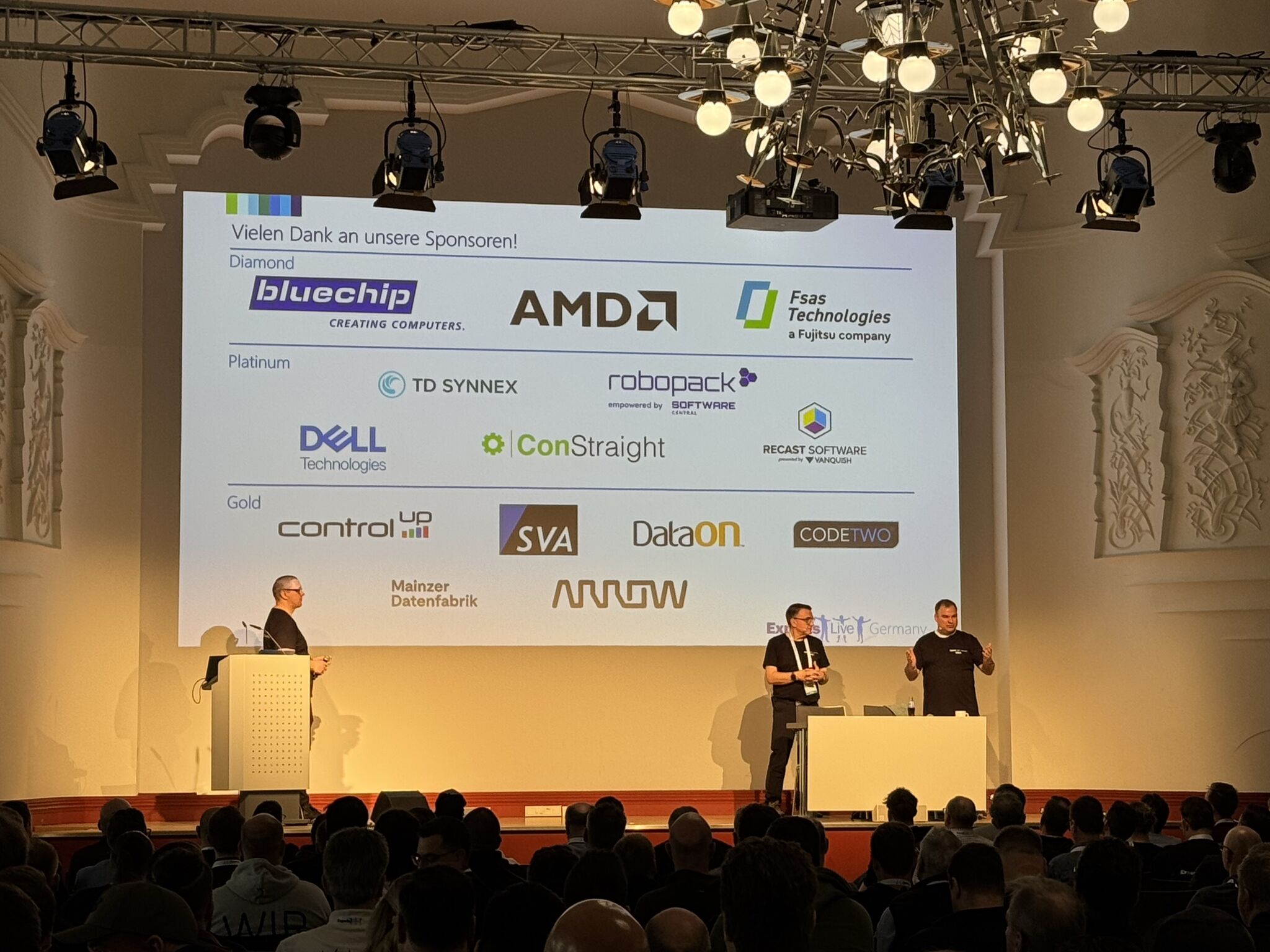 bluechip war Diamond Sponsor auf dem Windows Server Summit und der Experts Live 2025