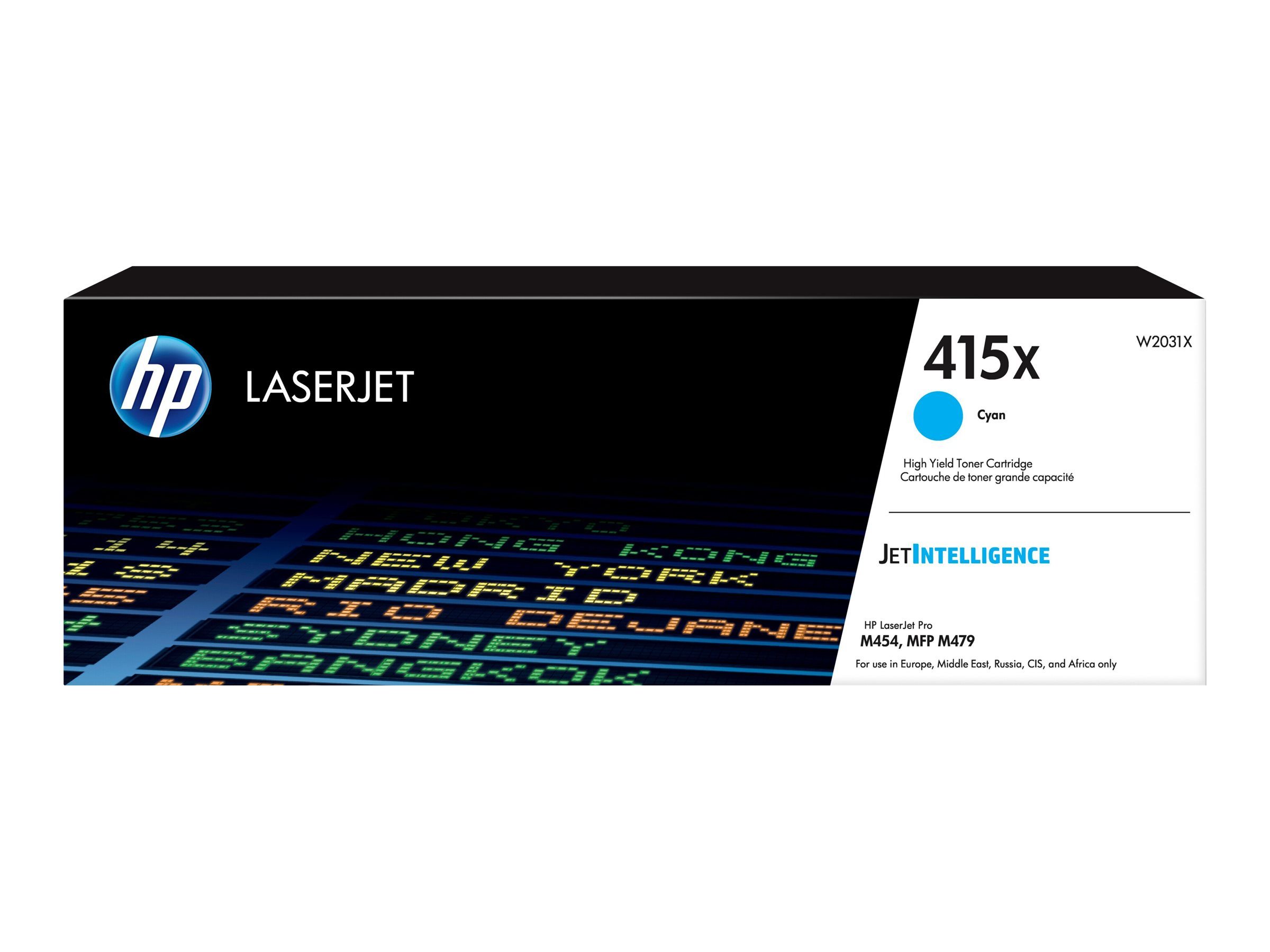 HP 415X Toner Cyan