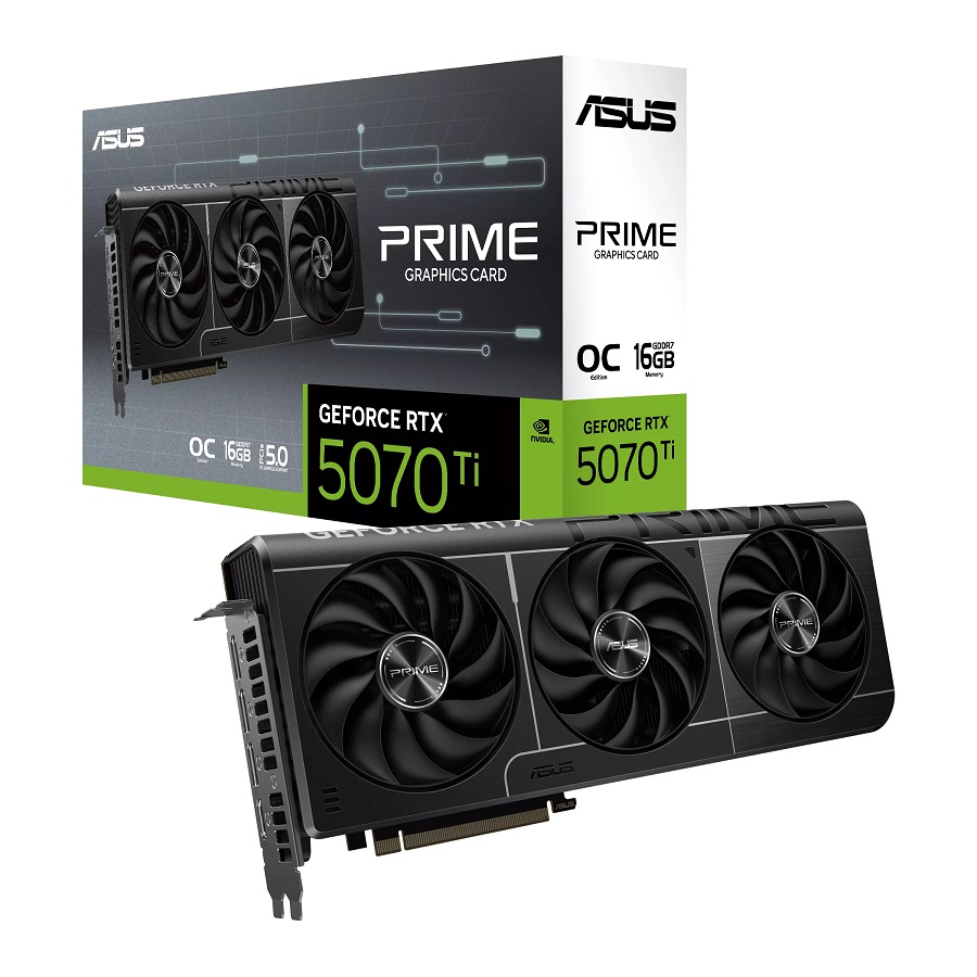 GeForce RTX 5070Ti 16GB ASUS PRIME OC Edition