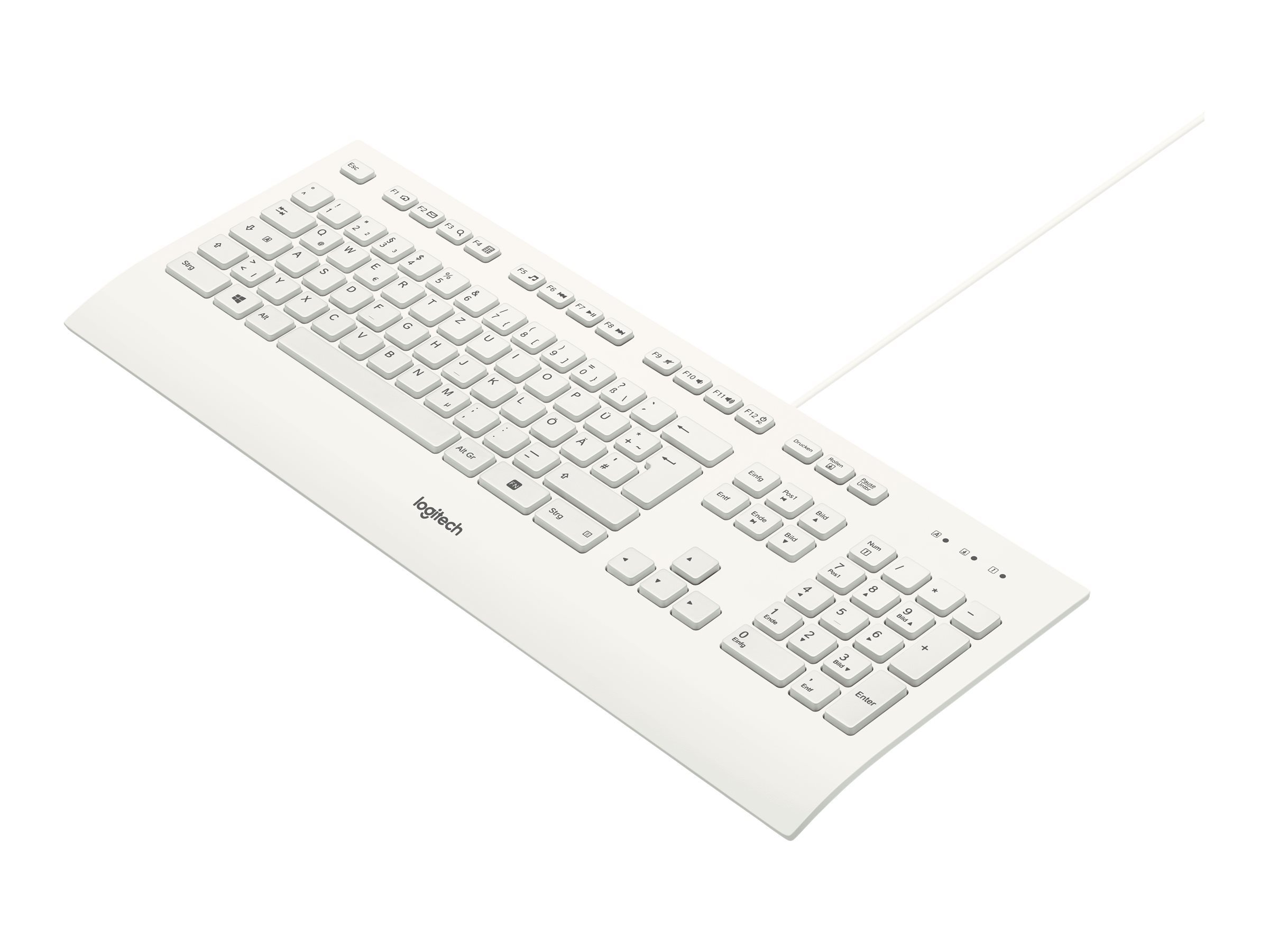 Logitech Kabel K280e weiß DE