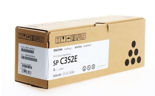 Ricoh Toner Schwarz SP C352E für ca. 10.000 Drucke nach ISO 19798