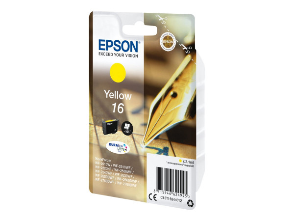 Epson 16 Tinte Gelb 3,1 ml