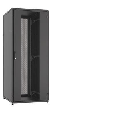Serverschrank-PRO 42HE H1963 x B800 x T1000 Front/Rücktür profiliert Stahltür geteilt