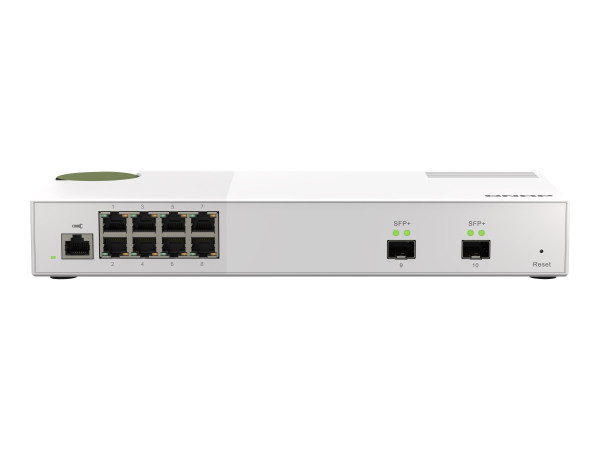 QNAP QSW-M2108-2S - Switch - managed L2 - 2x SFP+ + 8 x 2.5GbE