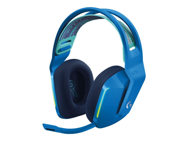 Logitech-G Gaming Wireless G733 LIGHTSPEED ohrumschließend blau