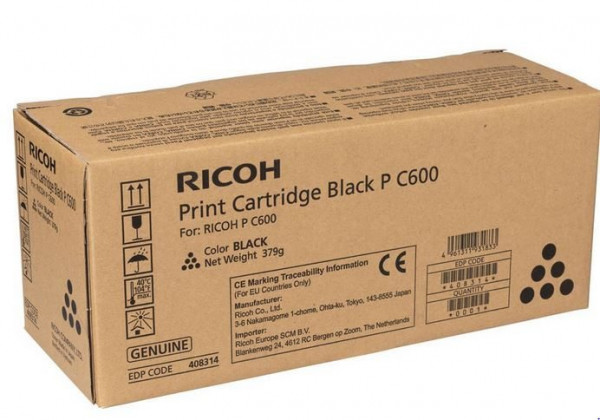 Ricoh Print Cartridge Black PC600 für ca.18.000 Seiten nach ISO/IEC 19752