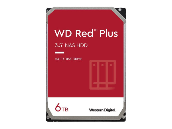 Festplatte 6 TB WD60EFPX SATA-III WD RED Plus