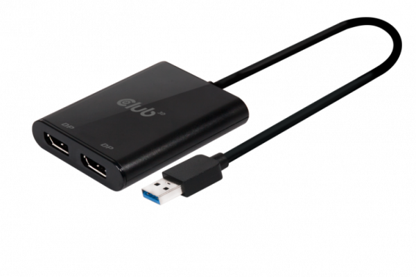 USB Typ A 3.1 Gen.1 auf DisplayPort™ 1.2 Dual Monitor 4K 60Hz