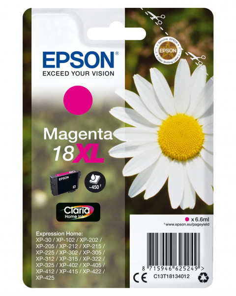 Epson 18XL Tinte Magenta 6,6 ml